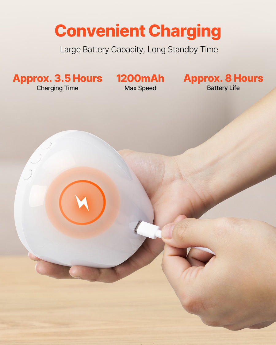 Baby White Noise Sound Machine - 18 Soothing Sounds, 7-Color Night Light, App Control & Timer