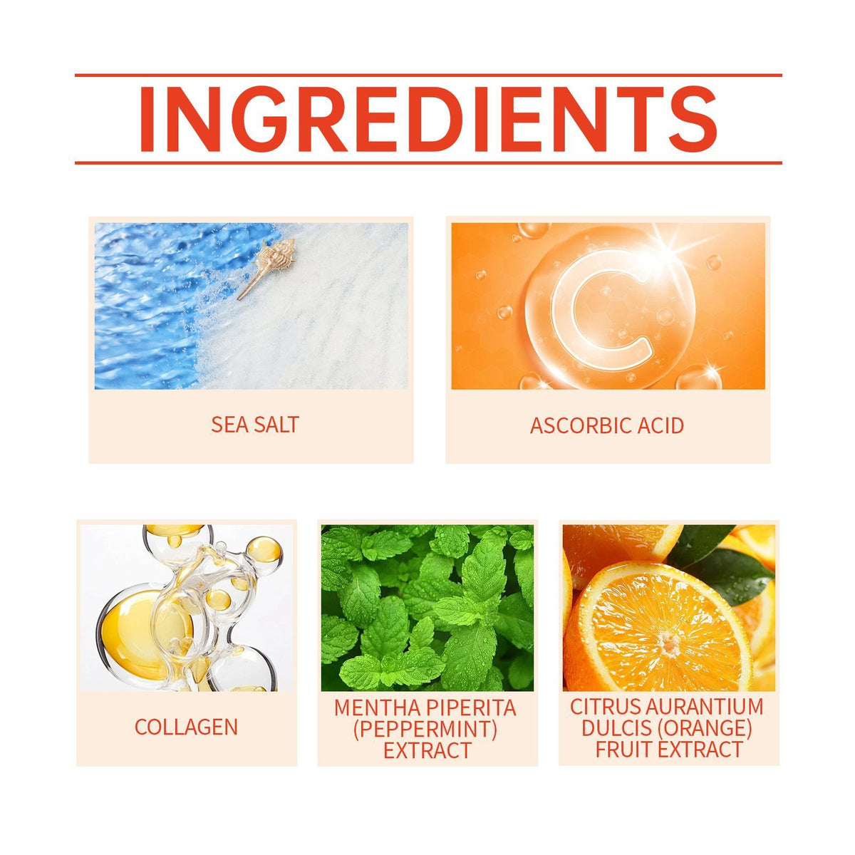 Citrus Orange Exfoliating Body Scrub - Smoothing Polish for Soft Glowing Skin 100g