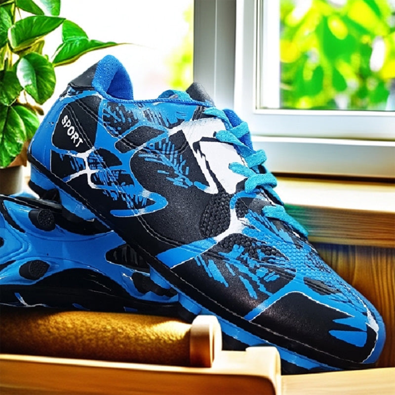 Unisex Low Top Soccer Cleats, Non-Slip Football Training Shoes for Men and Women