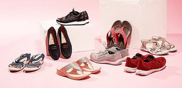 Red suede sneakers with white soles in royalessencelux kids trending collection featuring trendy kids picks