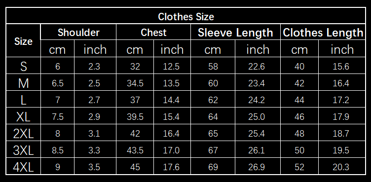 clothes size chart displaying measurements in centimeters and inches for sizes s through 4xl of a 3pcs yoga set seamless sport ribbed athleisure.