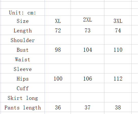 size chart for black scalloped plus size bottoms two piece set showing measurements in centimeters for sizes xl 2xl and 3xl
