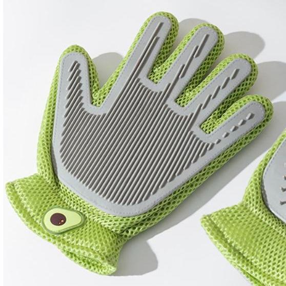 2-in-1 double-sided pet grooming glove for cats and dogs – view 6