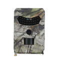 A camouflage-patterned waterproof 1080p trail camera featuring night vision for effective wildlife monitoring