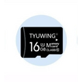 Black 16gb microsd memory card class 10 uhs-i for 1080p wifi bulb camera with full color night vision