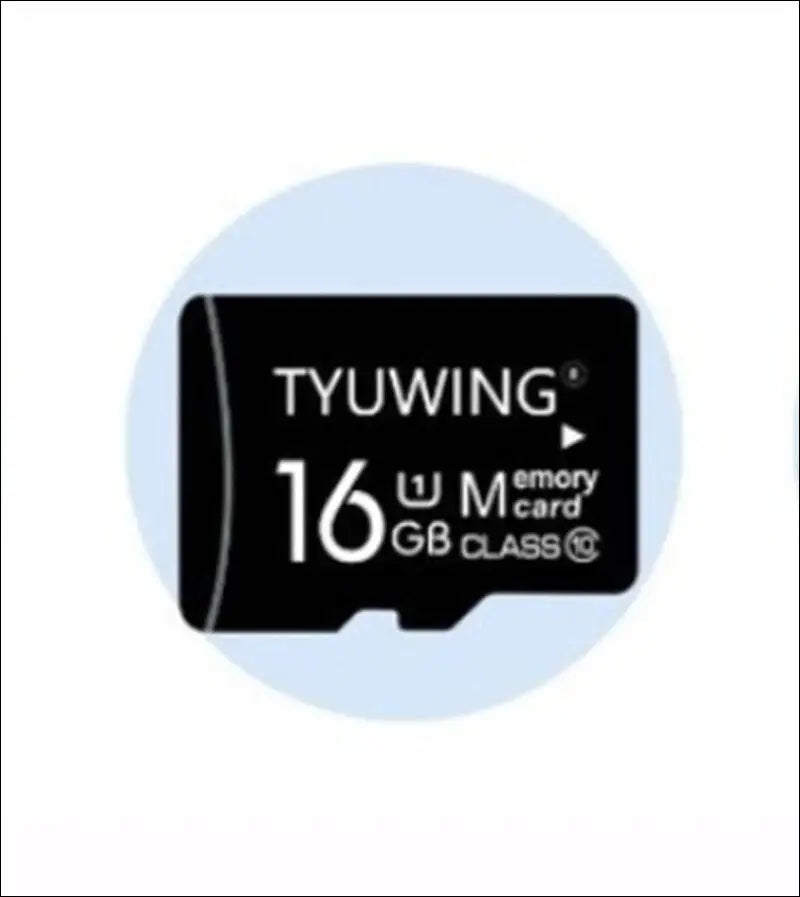Black 16gb microsd memory card class 10 uhs-i for 1080p wifi bulb camera with full color night vision