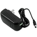 Black plastic 12v 10a power ac adapter with coiled cord and dc plug for led strip light usa applications