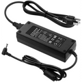 Black plastic 12v 10a power ac to dc adapter with coiled cables for led strip light usa use