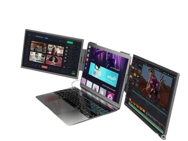 14" Dual Screen Portable Monitor for Laptop (One Unit) - Royalessencelux