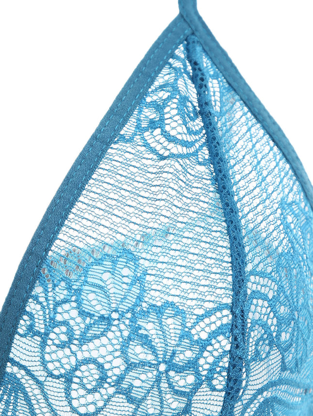 Lace Sling Long Skirt See-through Plus Size Nightdress Panties - Royalessencelux