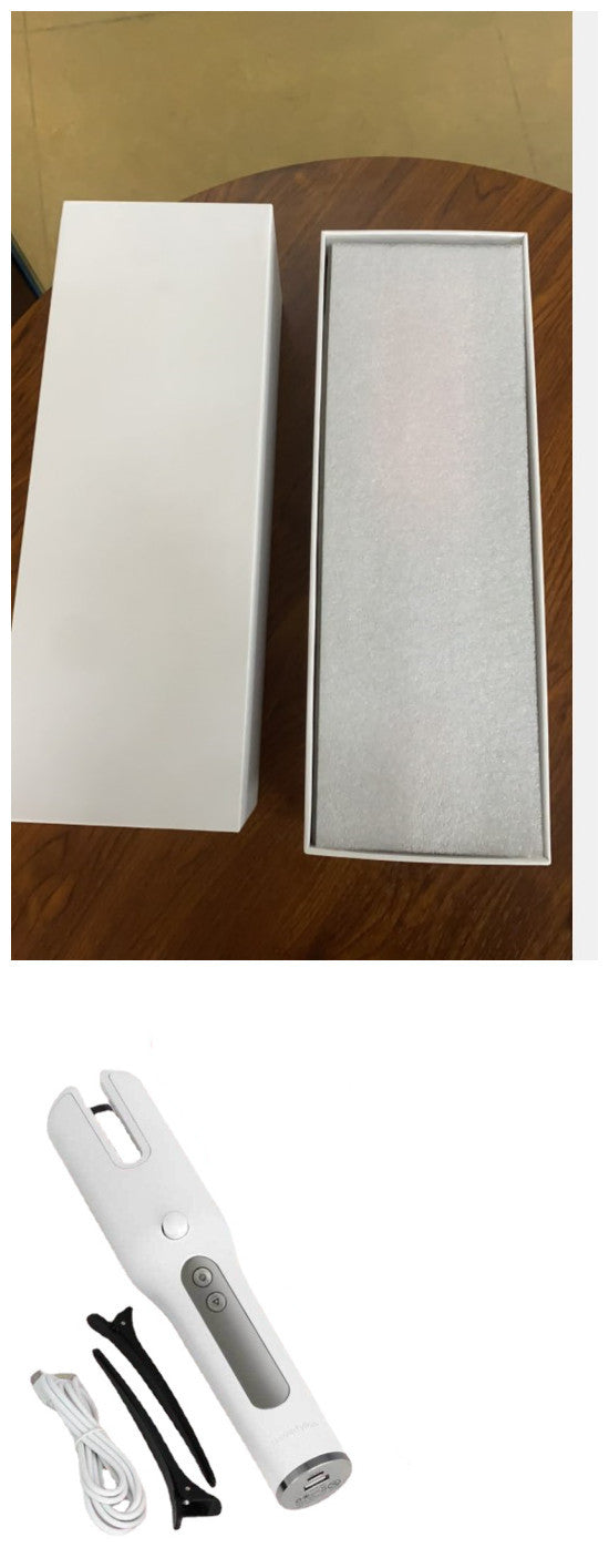 Wireless Automatic Curler USB  LCD Screen Ceramic Heating Anti-perm Curler - Royalessencelux