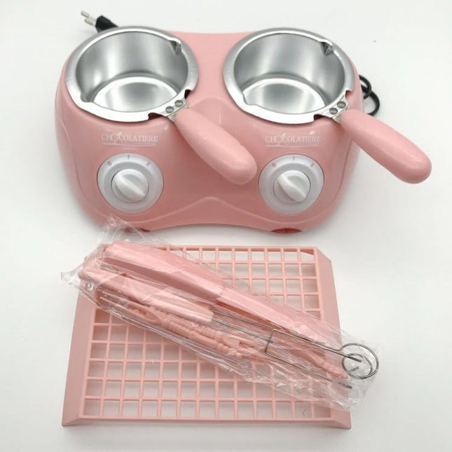 Double Furnace Electric Heating Chocolate Melting Pot Melting Furnace Diy Handmade Soap Essential Oil Soap Melting Furnace Melting Pot Factory Direct Sales - Royalessencelux