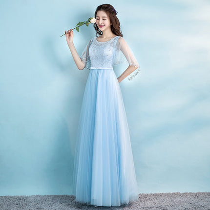 Banquet Evening Dress Female Spring New Fashion Annual Meeting Host Dress Chorus Performance Long Dress - Royalessencelux