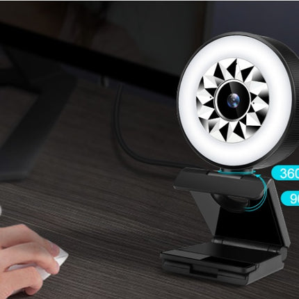 Usb Computer Web Camera 1080P Fill Light Beauty Uvc Songhan Pc Camera 2 Million Computer Camera - Royalessencelux