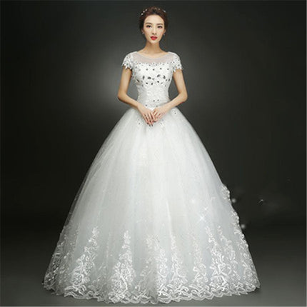 Wedding Dress Bridal Sleeves Wedding Wedding Dress Was Thin And Thin - Royalessencelux
