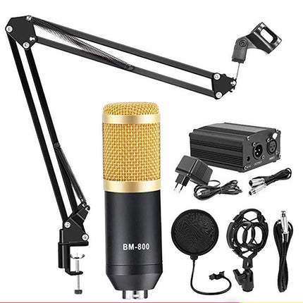 Microphone Recording Condenser Microphone Set - Royalessencelux