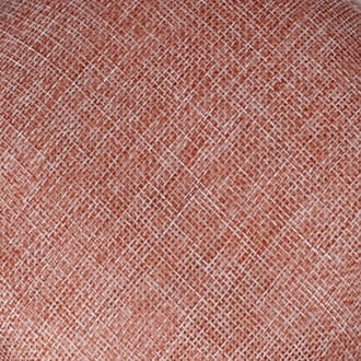 A textured dusty rose colored linen fabric with a subtle diagonal weave pattern on the red bow fascinator ladies banquet ball hair accessory.