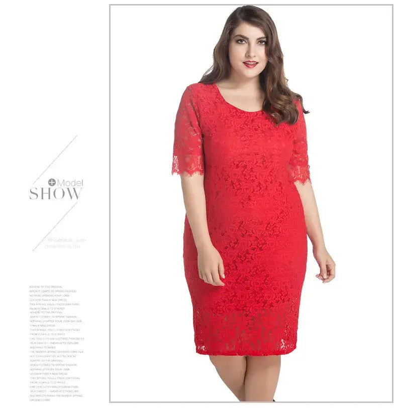 Dikke Vrouwen Bodycon Jurk Plus Size 10XL Dikke Vrouwen Feestjurk Dame Kant Kantoor Jurken