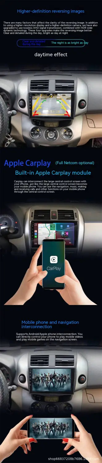 The apple carplay interface displayed on a car’s touchscreen with a sleek black screen and white text is part of a manual air conditioner android wifi 4g carplay system.