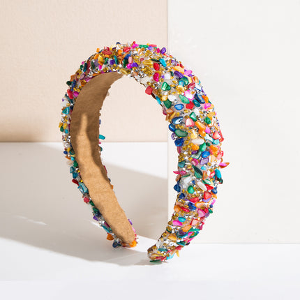 Fashion New Baroque Colorful Headband For Women - Royalessencelux