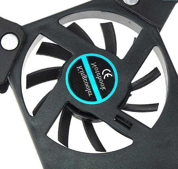 Rotatable USB Cooling Fan Pad 2 Fans Cooler Notebook Cooler Computer USB Fan Stand For 8-14pc Laptop PC Computer Peripherals - Royalessencelux