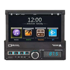 Black cml-play 1din car stereo with touch screen mp5, mp5 player bluetooth, and hd dvr functionality for vehicles