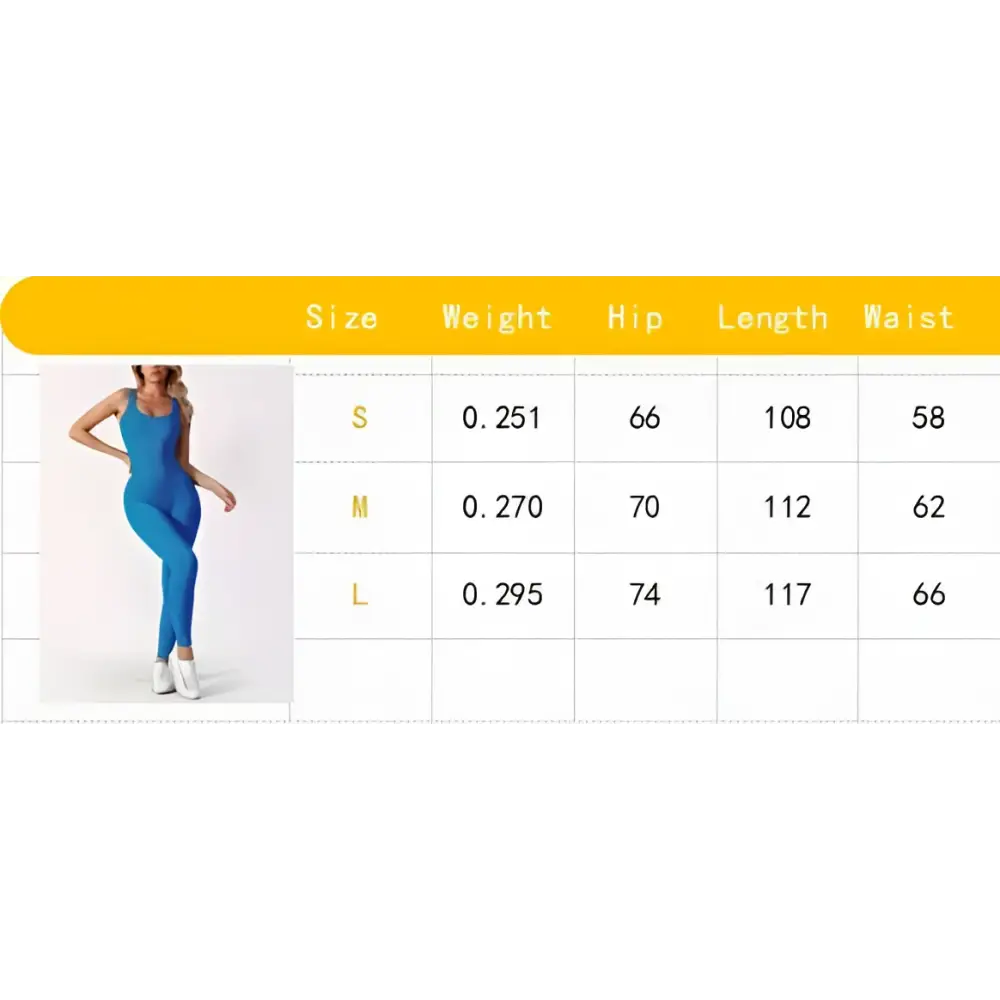 Blue ribbed solid casual wear jumpsuit with thin straps and white platform heels accentuating waist curve