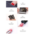 Black rectangular nail polish remover pad with gold saviland nail polish logo and white text in 200pcs box for effective nail polish removal