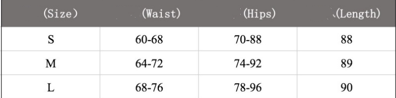 Size chart in inches for blue heathered mesh yoga fitness leggings in sizes small medium and large for fitness leggings.