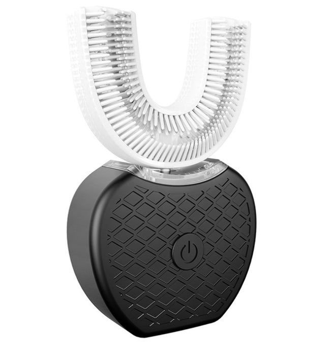 Ultrasonic Electric Toothbrush, Automatic Tooth Cleaner, Lazy U-shaped Toothbrush - Royalessencelux