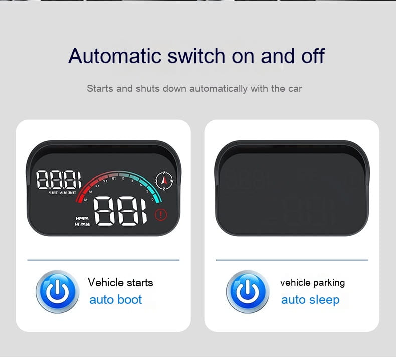 black digital display car gps with illuminated led readouts and compass gauge featured in a silver metallic display car gps universal speed hd projector.