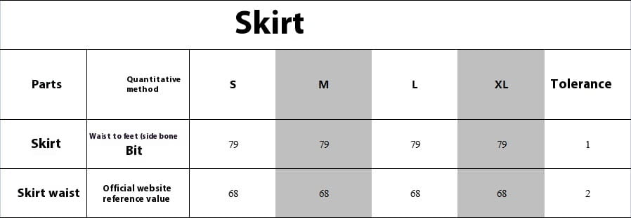 The image displays a sizing table for a tropical leaf bikini printed three-piece set swimsuit including waist measurements and official reference values for sizes s to xl.