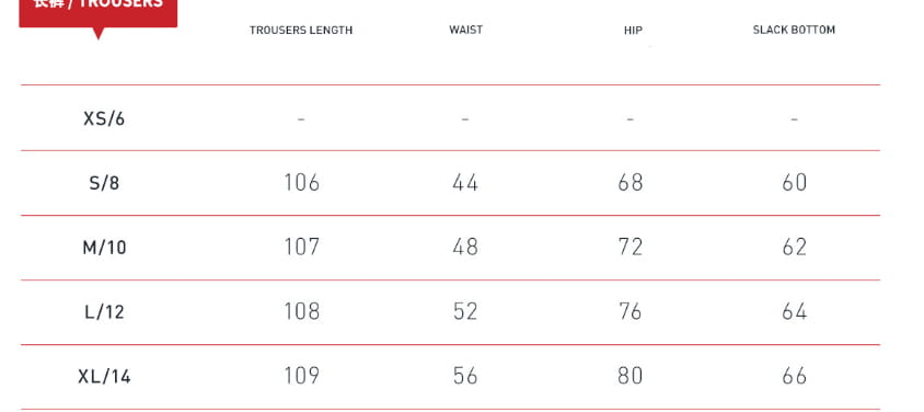 Size chart for emerald green front twist hip raise high waist yoga pants displaying measurements in centimeters for american hip raise, waist, hip, and slack bottom dimensions.