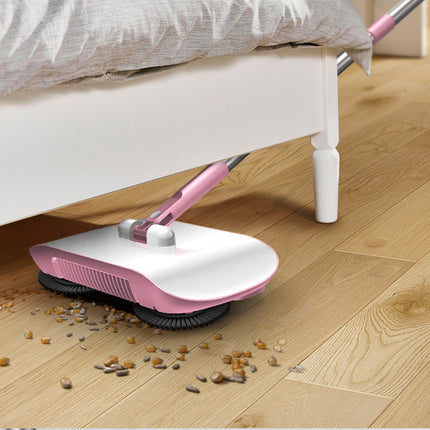 Hand Push Sweeper Household Broom Dustpan Mop Floor All-in-one Machine Gift Mop Sweeper - Royalessencelux