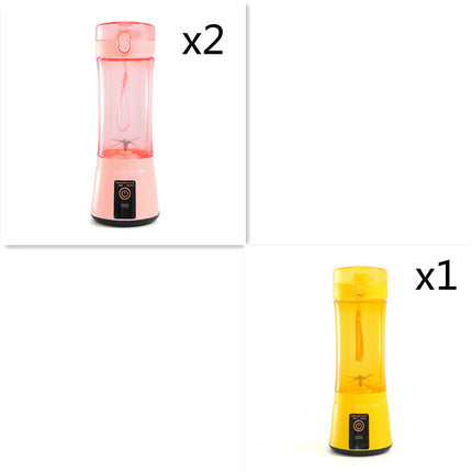 Portable Electric Fruit Juicer Wireless USB Rechargeable Mini Mixer Multifunction Summer Smoothie Blender Machine Kitchen Supplies - Royalessencelux
