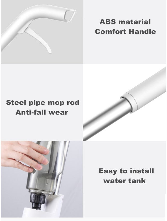 Origine Xiaomi Deerma Pulvererisation D''eau Balayeuse Mijia Nettoyant Pour Plancher En Fiber De Carbone Vadrouilles 360 Rotation Tige 350 Ml R Servoir Pilation Vadrouille - Royalessencelux