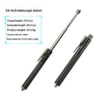 Automatic spring-loaded extendable alloy steel baton – automatic model