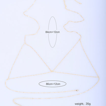Fashion Simple Jewelry Retro Bikini Chain - Royalessencelux