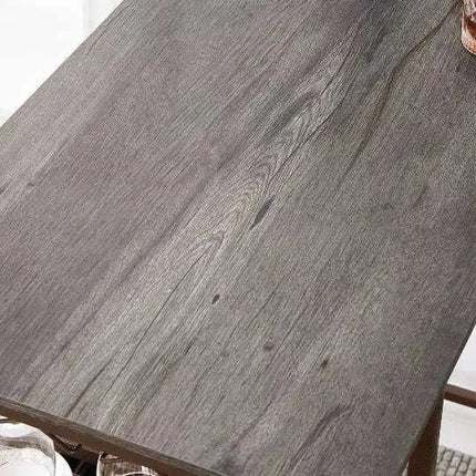 3 - Piece Bar Steels Kitchen Dining Room Table Set Retro Brown Bar Chair For Dining Room - Royalessencelux