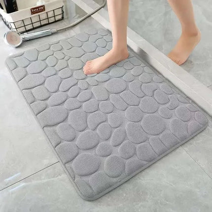 3 - Piece Non - Slip Bathroom Rug Set - Royalessencelux
