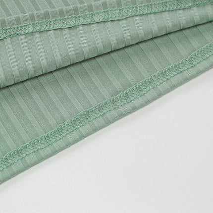 Women Stripe Knitted Women Sleeveless Mini Dress - Royalessencelux