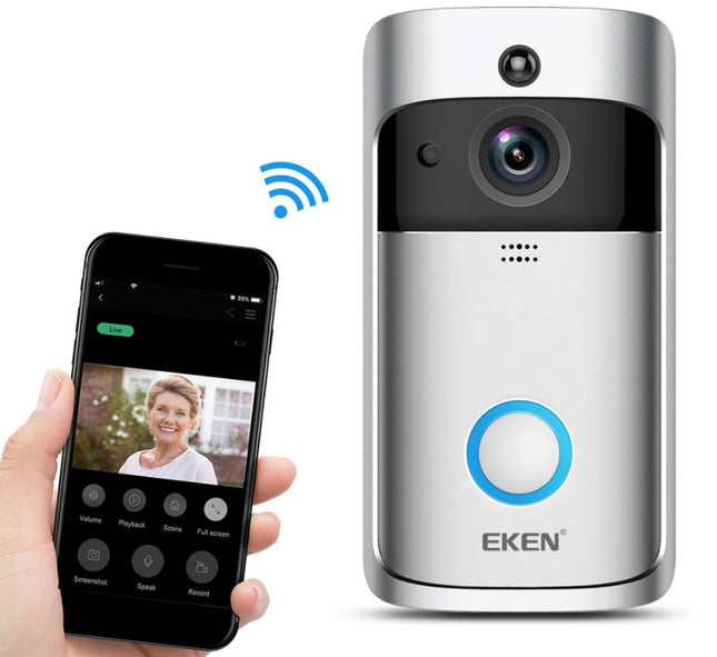 Video Doorbell Smart Wireless WiFi Security Door Bell - Royalessencelux