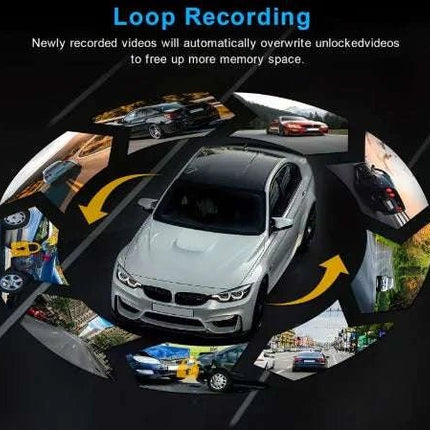 360° Dual Lens Car Dash Cam - Royalessencelux