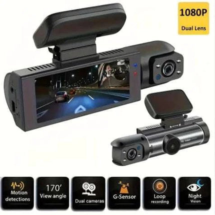 360° Dual Lens Car Dash Cam - Royalessencelux