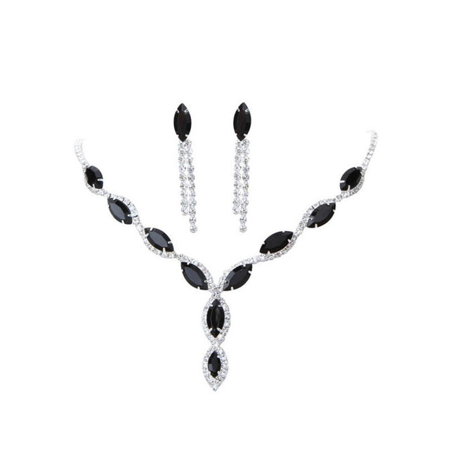 Amazon Burst Red Suit, Bridal Necklace, Wedding Jewelry, Big Diamond Jewelry Factory Direct Sales - Royalessencelux