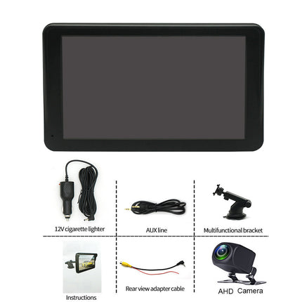 7-inch Portable Wireless Carplay Car Smart Screen MP5 Vehicle Navigation Reversing Player - Royalessencelux