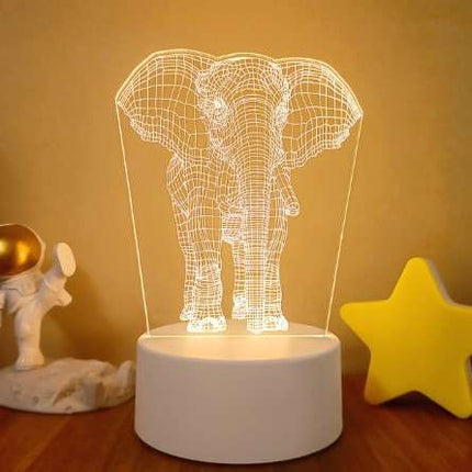 3D Lights Colorful Touch Remote Control LED Visual Lights - Royalessencelux