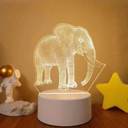 3D Lights Colorful Touch Remote Control LED Visual Lights - Royalessencelux