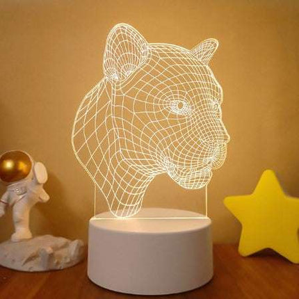 3D Lights Colorful Touch Remote Control LED Visual Lights - Royalessencelux