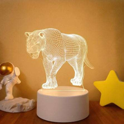 3D Lights Colorful Touch Remote Control LED Visual Lights - Royalessencelux